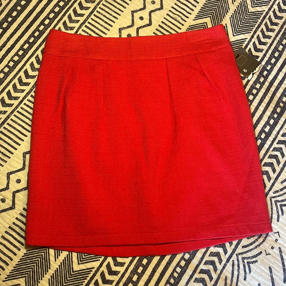 Coral miniskirt
